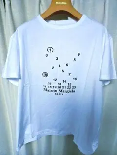 新品 L 定価92400円 メゾン マルジェラ 25ss スタンプ ロゴTシャツ 