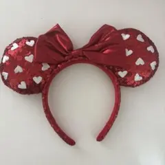 ディズニー カチューシャ ミニー スパンコール ハートのサムネイル
