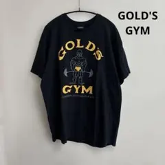 ゴールドジム　GOLD'S GYM 黒　Tシャツ XL 博多のサムネイル