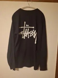 stussy pigmentdyed basic logo ls tee