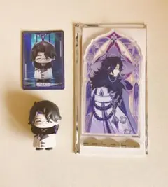 原神　ファデュイ　富者　パンタローネ　ミニフィギュア&アクリルスタンド