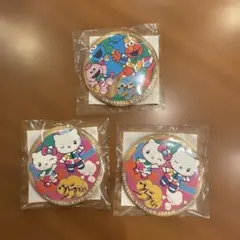 USJ ユニバ 缶バッジ 25周年 キティちゃん セサミ 3個セットのサムネイル