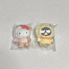 ちびっともシリーズ第2弾 みずのいきもの ハローキティ・バッドばつ丸