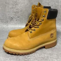 美品　Timberland ６インチ 10061 プレミアムイエローブーツ 8W