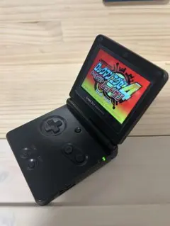 【IPS液晶】ゲームボーイアドバンスSP ブラック 本体 タイプC GBASP
