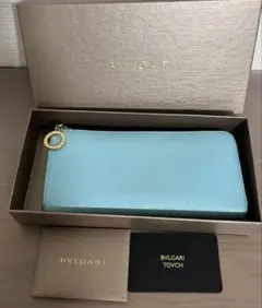 BVLGARI 水色 長財布のサムネイル