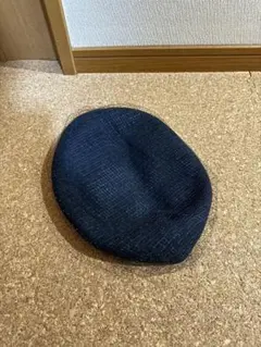 値下げしました❗️ eimy istoire チュール　ベレー帽　ブラック