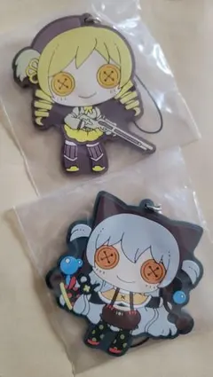 魔法少女まどか☆マギカ 一番くじ　ラバーストラップ 　巴マミ・百江なぎさ
