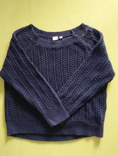 GAP コットンのケーブル セーター XS(9～11)サイズ