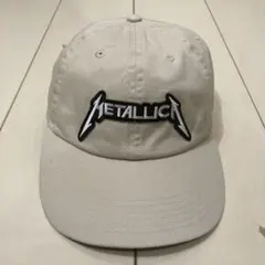 metallica logo patch cap beigeのサムネイル