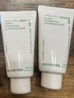 イニスフリー　グリーンティー　アミノクレンジングフォーム　30ml×2