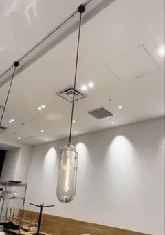 ピーター・アイビー　ライトカプセル　クリアガラス ペンダントライト 5個セット