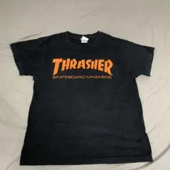 THRASHER スケートボードマガジン Tシャツ ブラック M