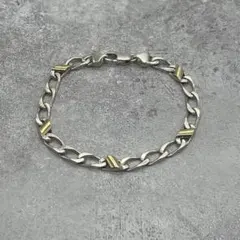 ティファニー TIFFANY&CO フィガロチェーン ブレスレット コンビのサムネイル