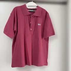 coen ユニセックス　ポロシャツ　M✴︎ピンク