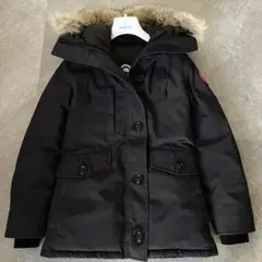☃️カナダグース ❄シャーロットパーカー M ブラック 2300JL レディース 良品◎正規品 カナダグース レディース 2300JL CHARLOTTE PARKA