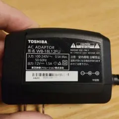 TOSHIBA ACアダプタ WB-18L12FU