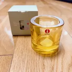 イッタラ　マリメッコ　kivi レモン　キャンドルホルダー