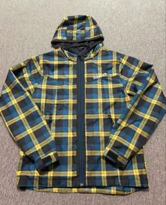 ELEMENT フード付きナイロンジャケット チェック柄