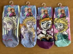 Disney アナと雪の女王 ソックス 4足セット １９〜２４センチ 新品未使用