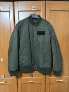 UNIQLO MA-1ブルゾン OLIVE L