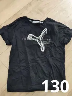 PUMA ブラック Tシャツ サイズ130 プーマ 半袖