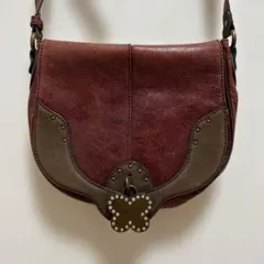 ANNA SUI ショルダーバッグ　レザー