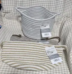 コットンロープ ストレージバスケット