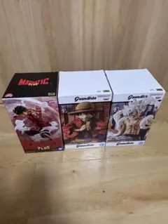 Grandista ルフィ＆ギア5 マキシマティック　フィギュア　３体