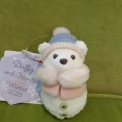 シークレットオブスノーウィーディ　ダッフィーぬいぐるみチャーム