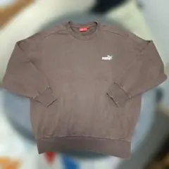 PUMA Simpleスエット ブラウン系Lサイズ