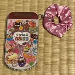 d*3様 ガラケー風缶ケース　メモ帳 平成女児 平成レトロ