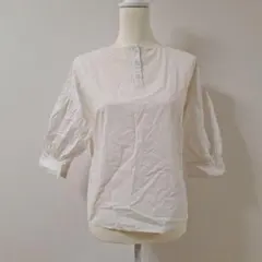 レトロガール RETRO GIRL 五分袖 カットソー ブラウス シアー【M】