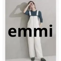 エミ emmi オフホワイト サロペット Mサイズ 13WFP224032