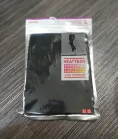 【匿名配送】UNIQLO HEATTECH ブラック レギンス L