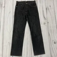LEVI’S 569リーバイスワイドバギーデニム先染めブラックW30L32古着 LEVI'S 569リーバイスワイドバギーデニム先染めブラックW30L32古着