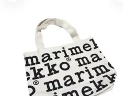 marimekko ロゴ トートバッグ ミニバッグ　未使用