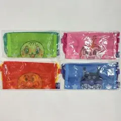 アンパンマン メッシュナップサック 全種 コンプ 4個セット 非売品 レトロ ①