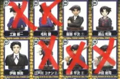 チョコエッグ　名探偵コナン 4 伊織 無我　服部 平次　遠山和葉　3個セット