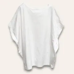 【アーバンリサーチドアーズ】ボートネックプルオーバー　Tシャツ　ホワイト　Mのサムネイル