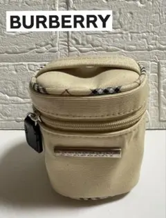 【極希少品 】Burberry ミニポーチ　ノバチェック　小物入れ　ロゴプレート