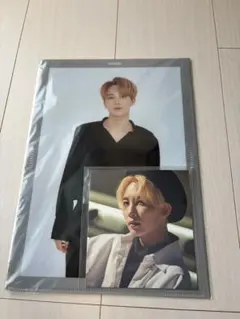 SEVENTEEN ジョンハン　クリアファイルとフォトカード