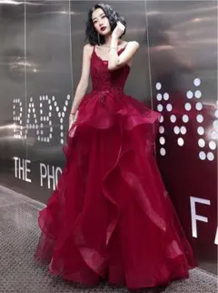 ドレス　バースデードレス　キャバドレス　ロングドレス