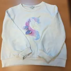 anyFAM エニィファム ユニコーン刺繍 トレーナー130サイズ