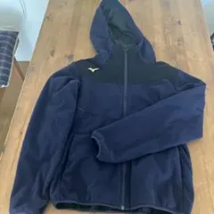Mizuno Pro フード付きジャケット M ネイビー