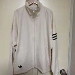 美品 アディダスオリジナルス トラックトップ アイボリー L S-222