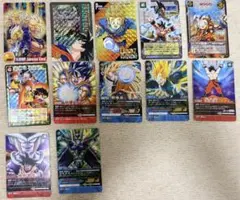 ドラゴンボール カードダス キラ 12枚 まとめ売り 悟空 ベジータ トランクス