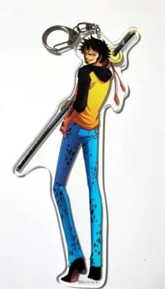 ワンピース ONEPIECE トラファルガーロー ビックアクリルキーホルダー