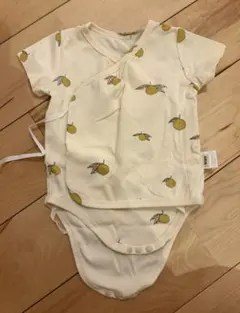 半袖ロンパース　レモン柄　韓国子供服