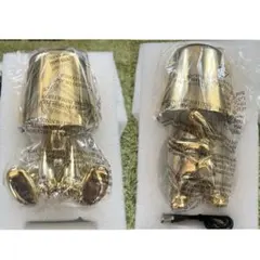 LED Lamp 人型 ゴールド　2個セット